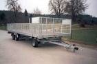 Dreiachs-Drehschemel-Anhänger in Niedrigbauweise, 3,5 to. zul. Gesamtgewicht